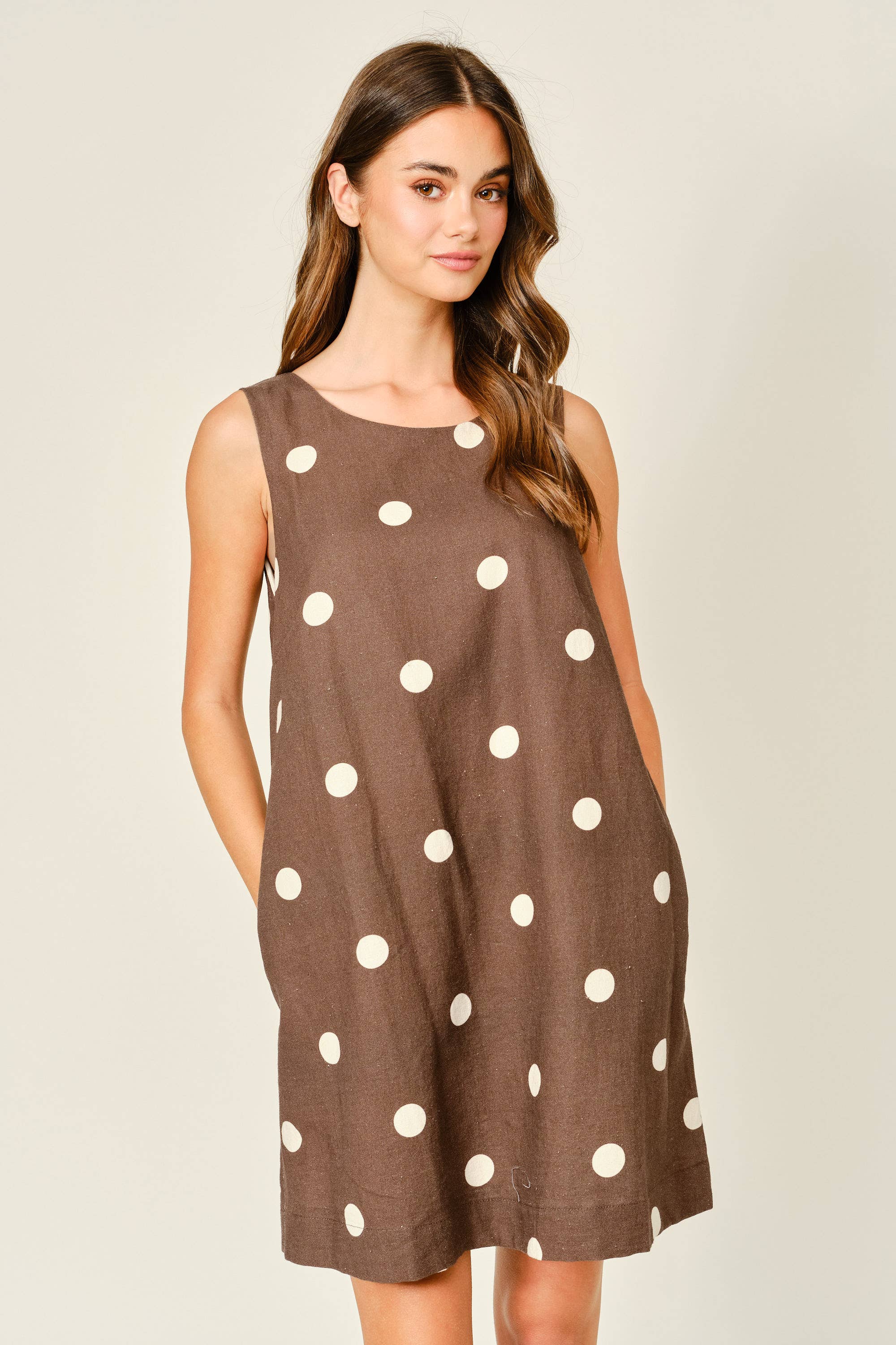 Polka Dot Mini Dress