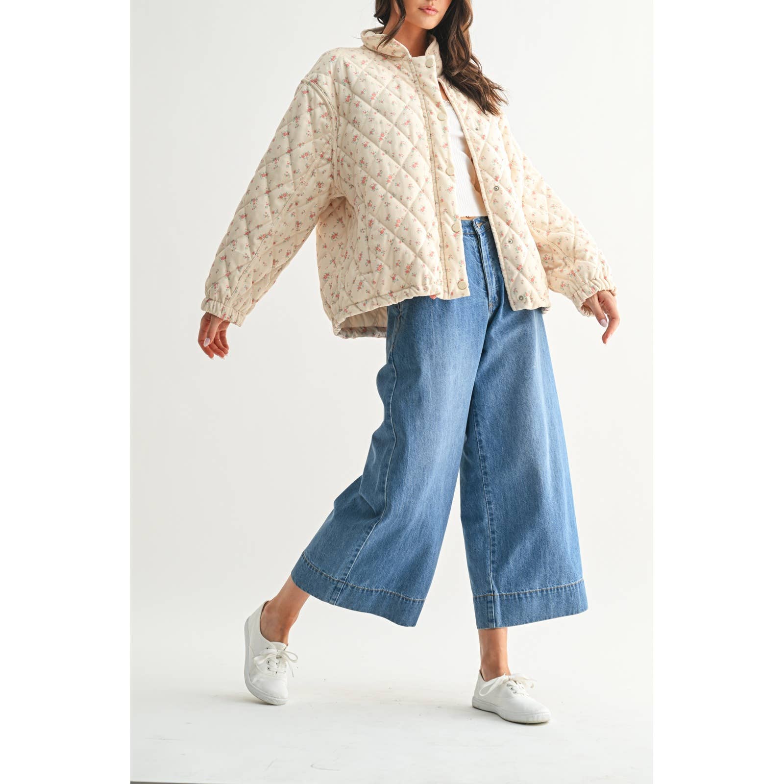 Floral Quilted Jacket