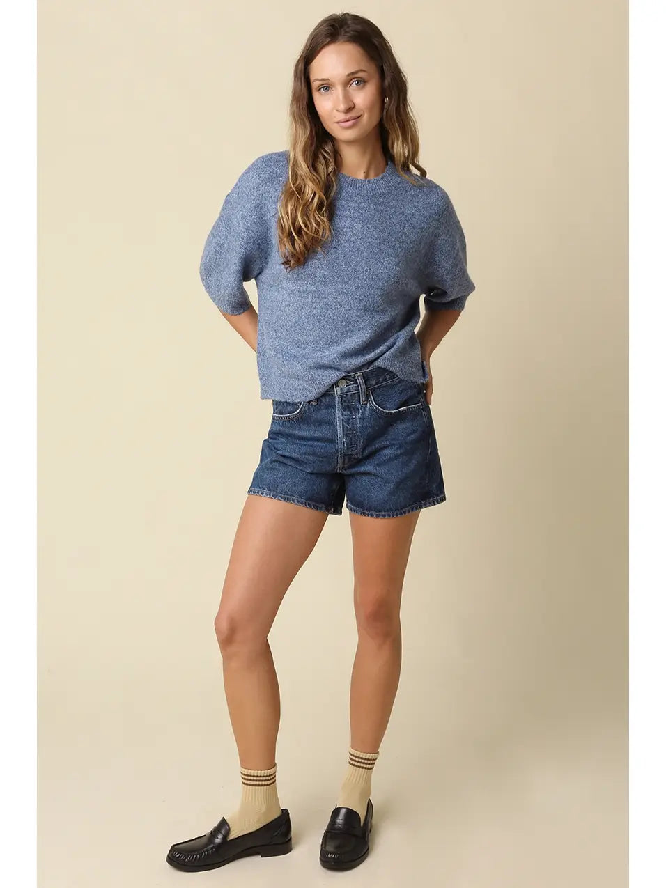 Parker Half-Sleeve Sweater
