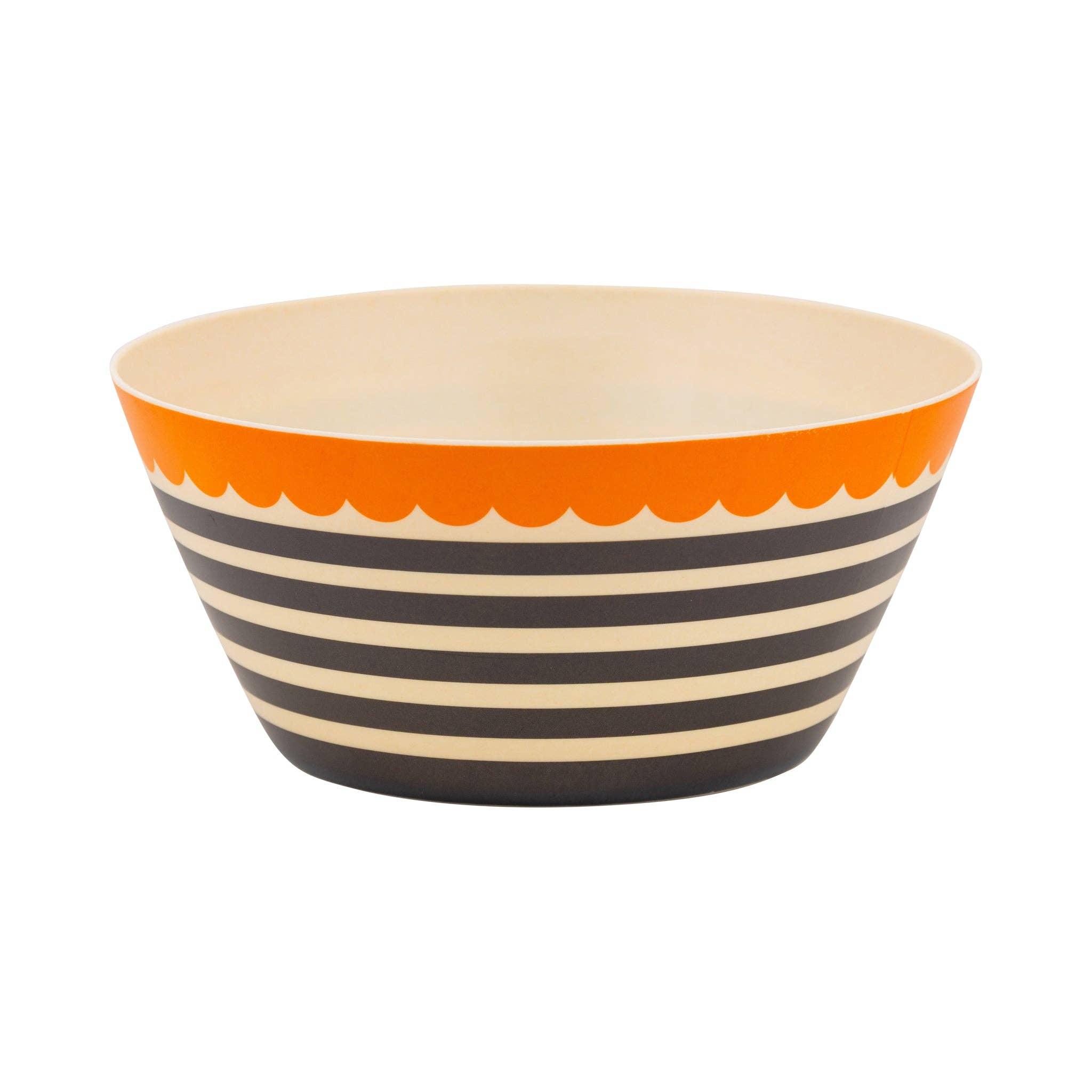 Striped Bamboo Bowl