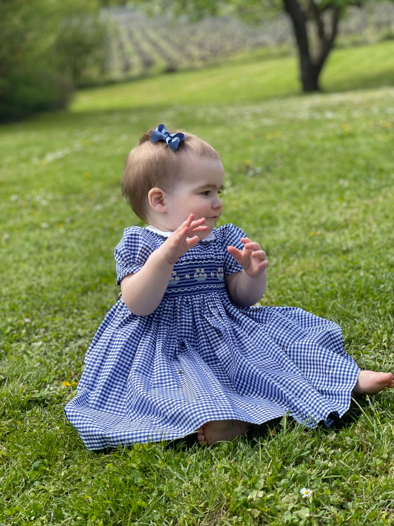 Daisy smocked dress