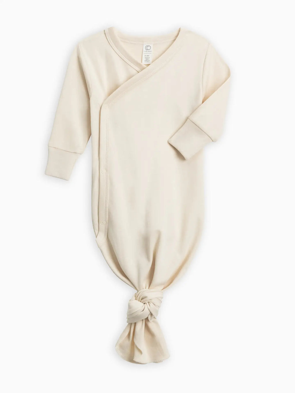 Organic Newborn Indy Kimono Gown