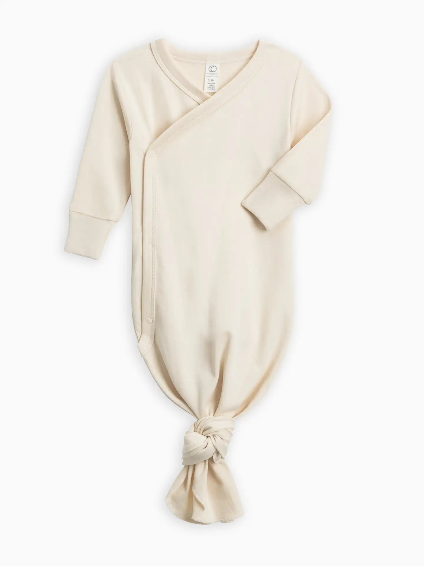 Organic Newborn Indy Kimono Gown