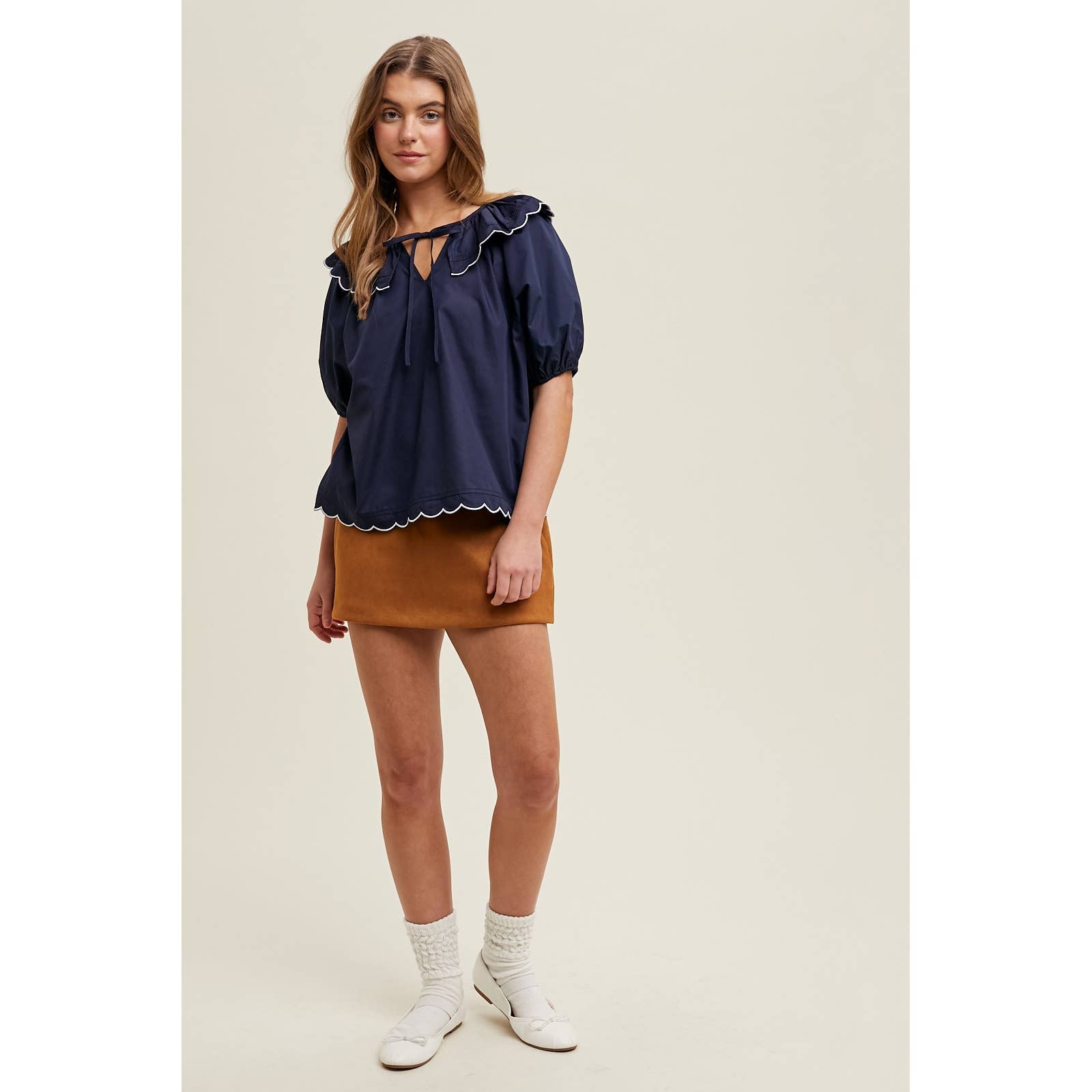 Peter Pan Collar Blouse