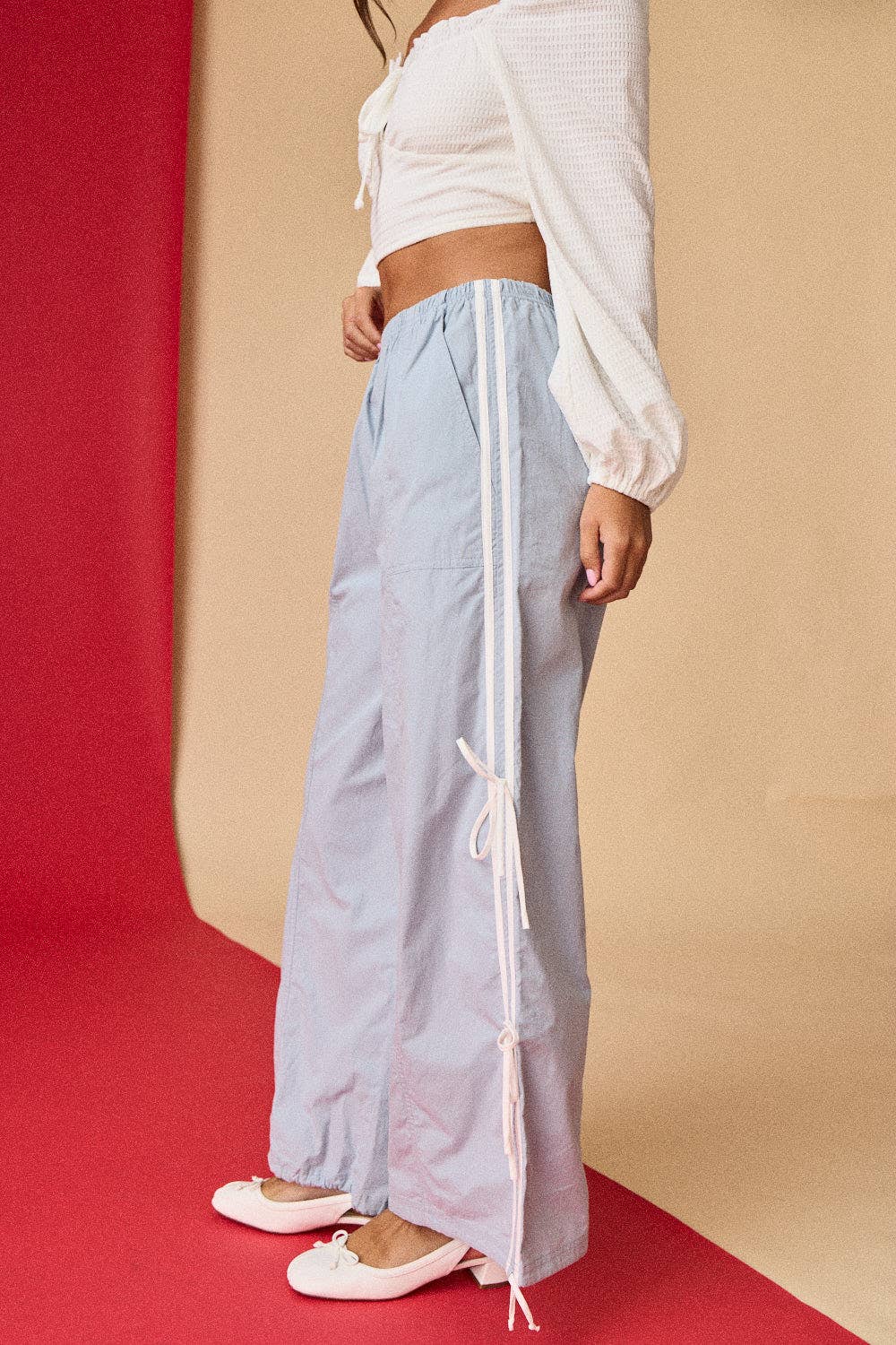 Athletic Pants with Bows