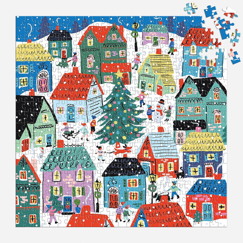 Christmas In The Village Puzzle