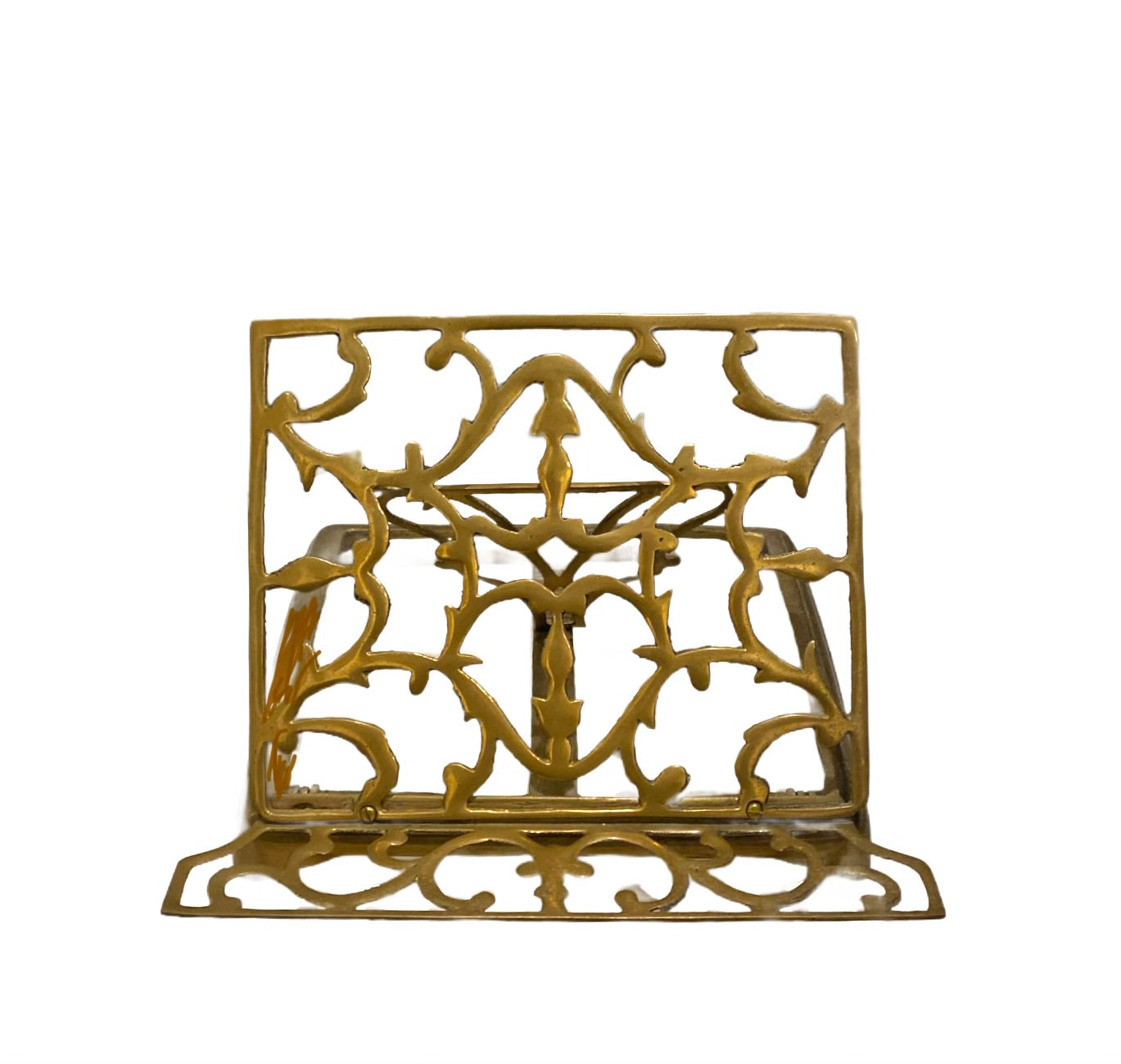 Beautiful Brass Ornate Book Stand
