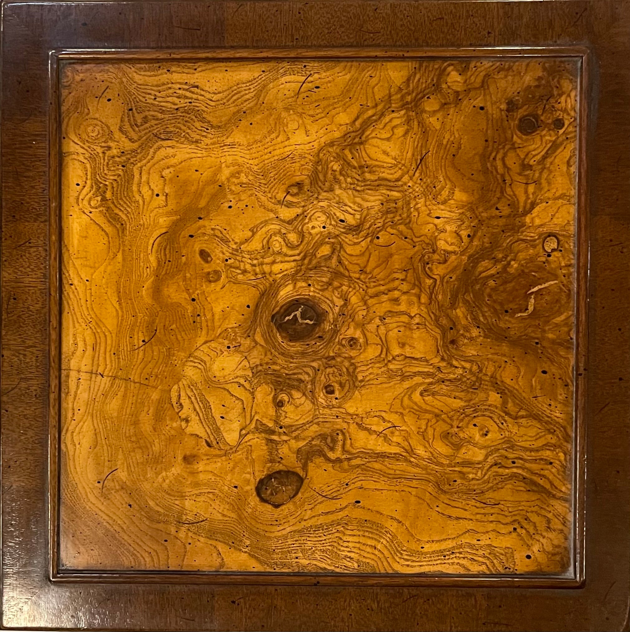 Burl Side Table