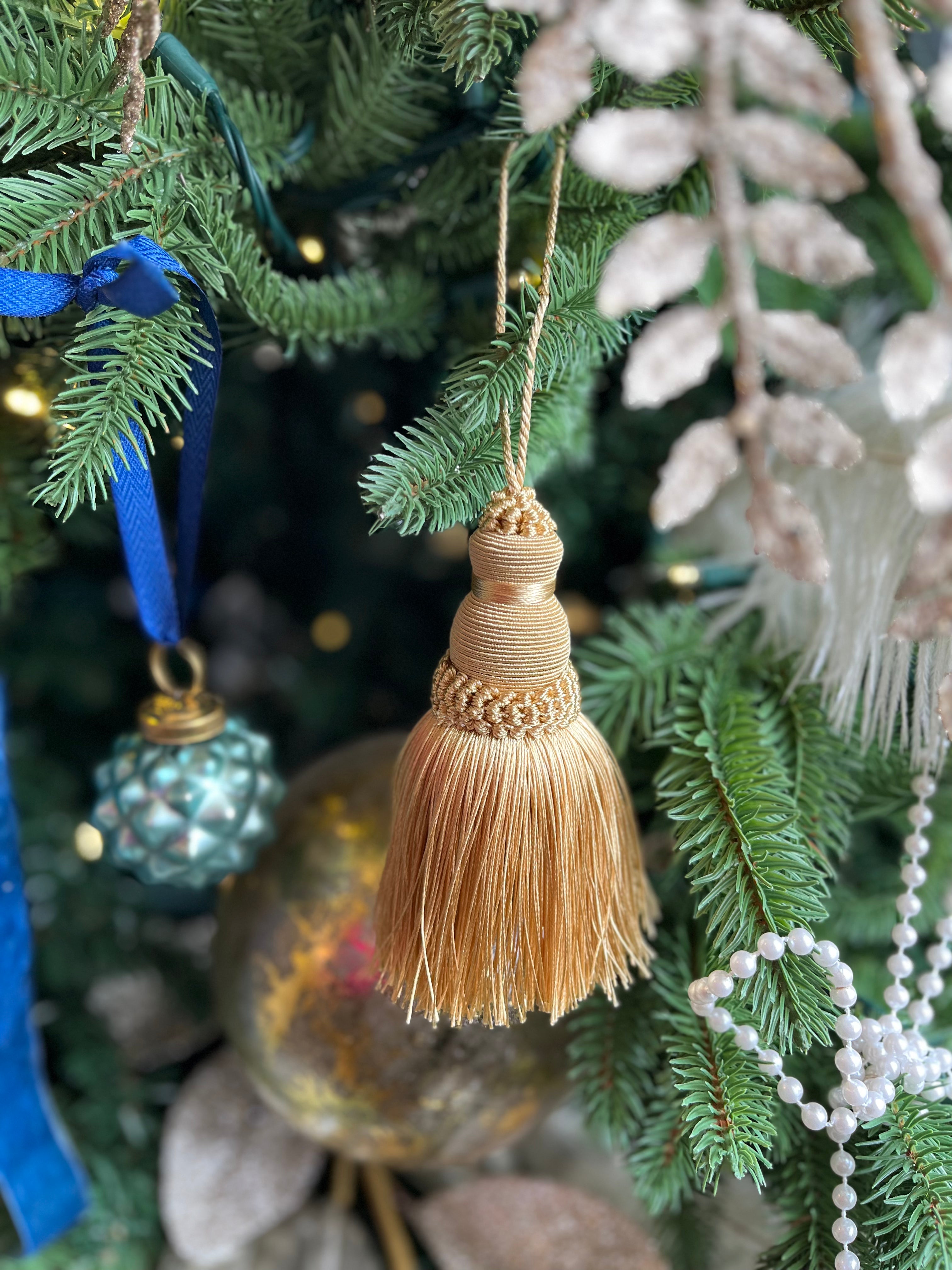 Gold and Silver Tassels