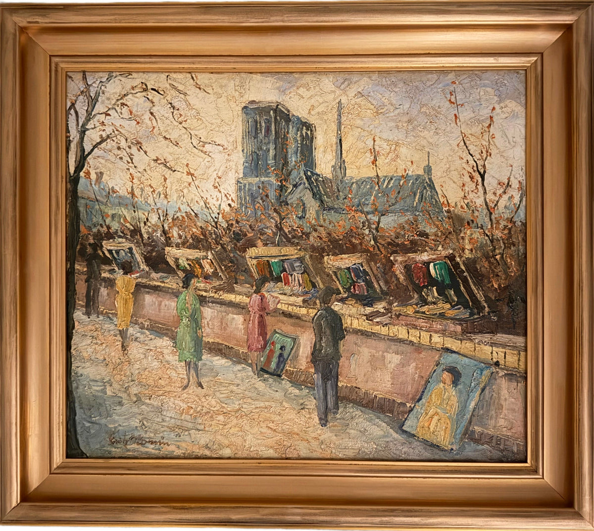 Bouquinistes sur la Seine