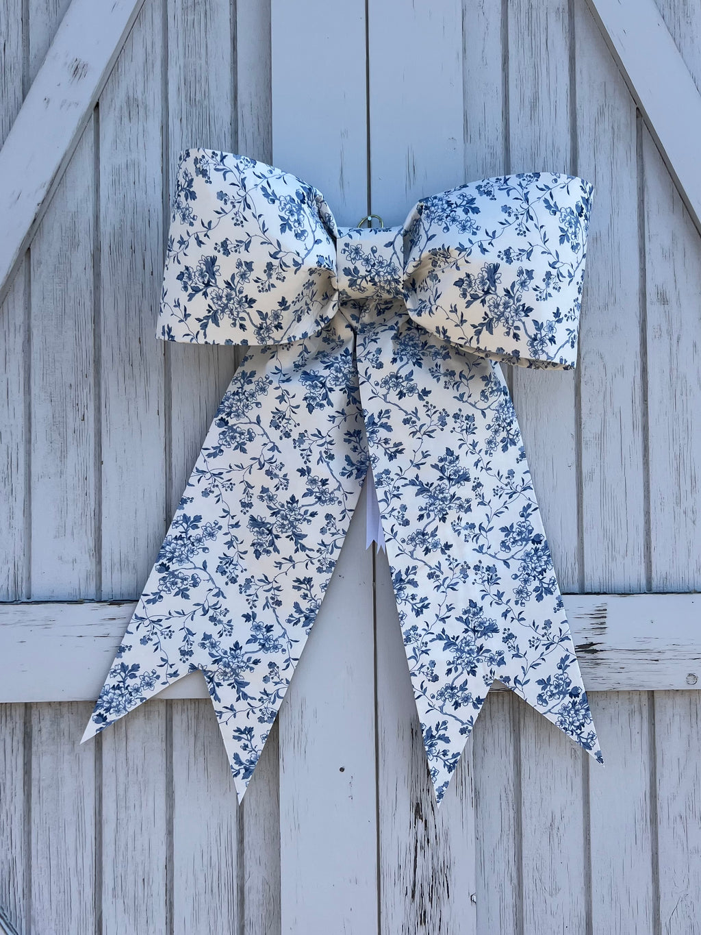 Chinoiserie Floral Bow