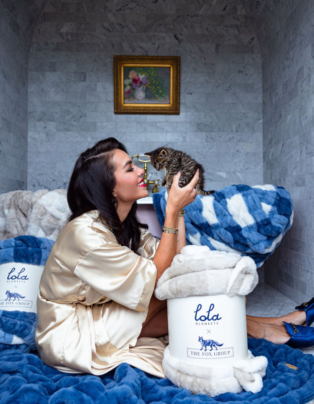 LOLA Blankets by The Fox Group