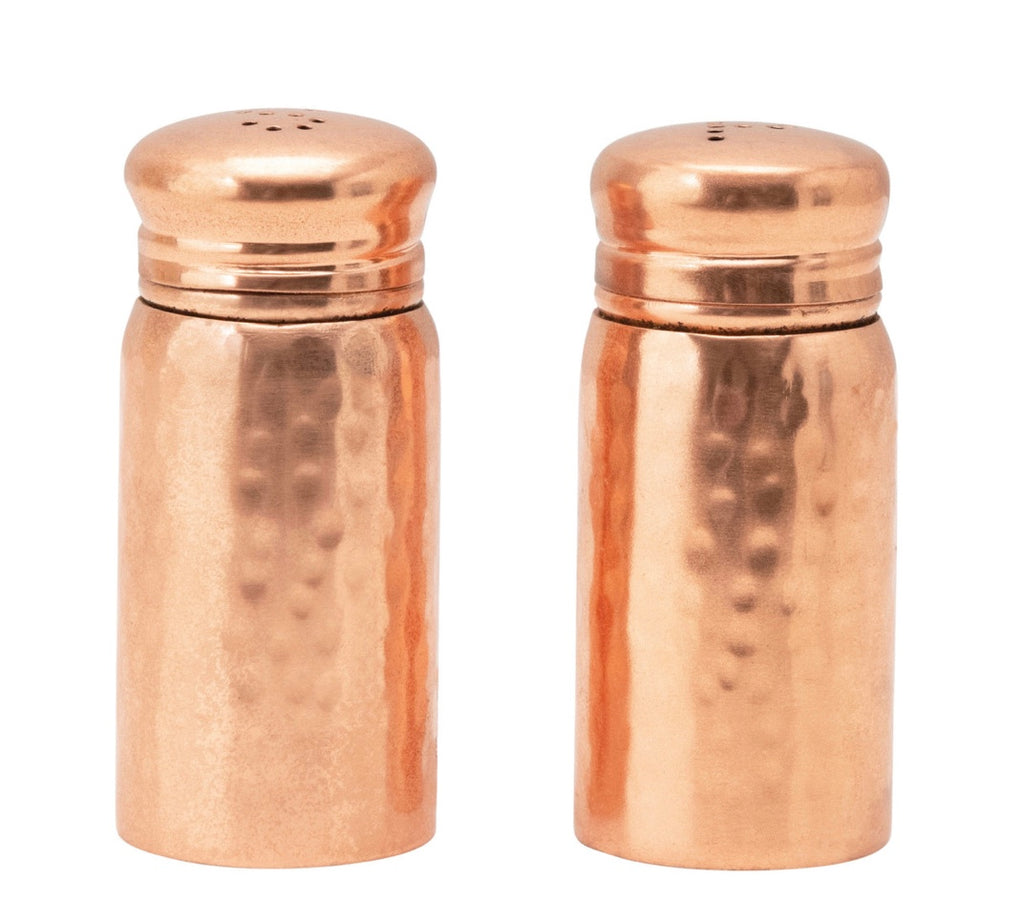 Copper Salt & Pepper Shakers