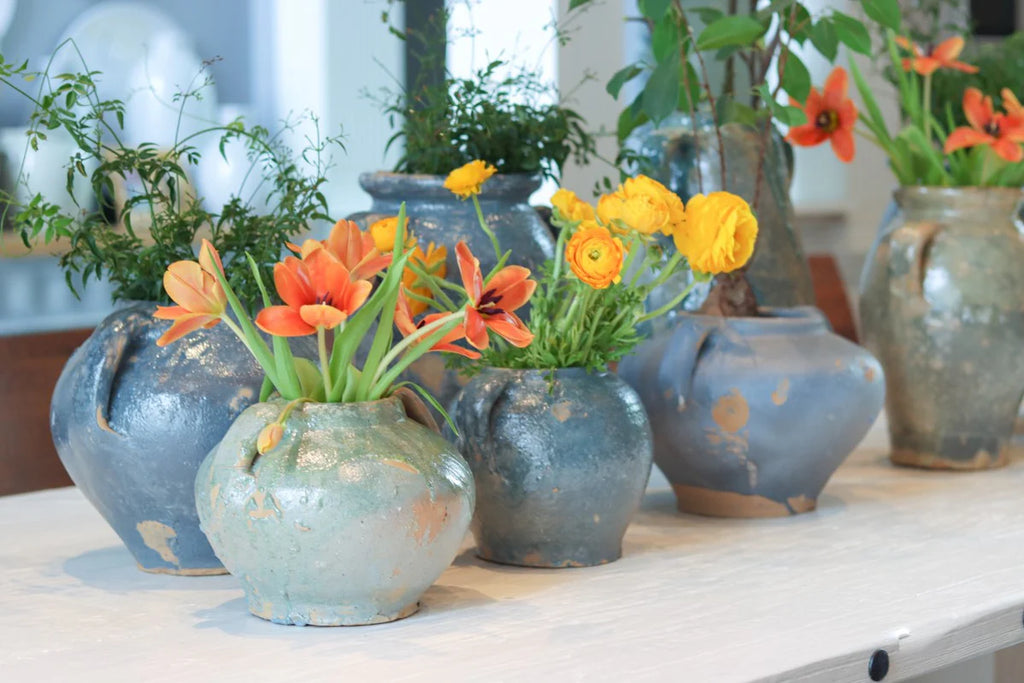 Found Confit Garden Pot