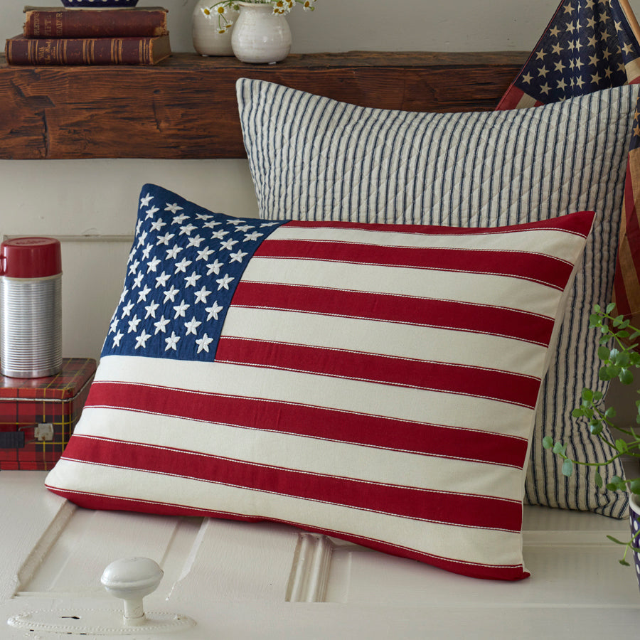 Old Glory Lumbar Pillow