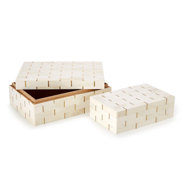Monaco Bone Grid Box