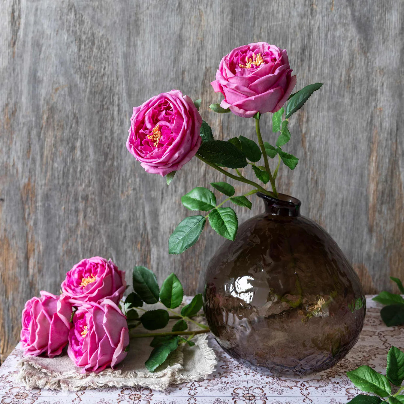 Artificial Real Touch Garden Rose