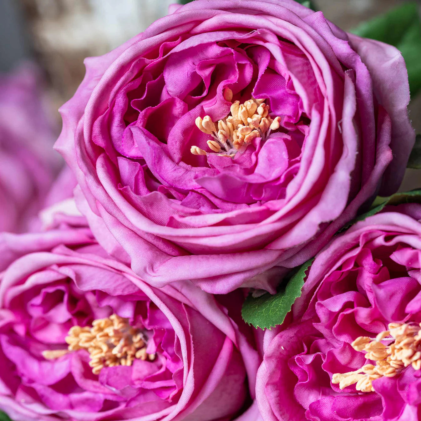 Artificial Real Touch Garden Rose