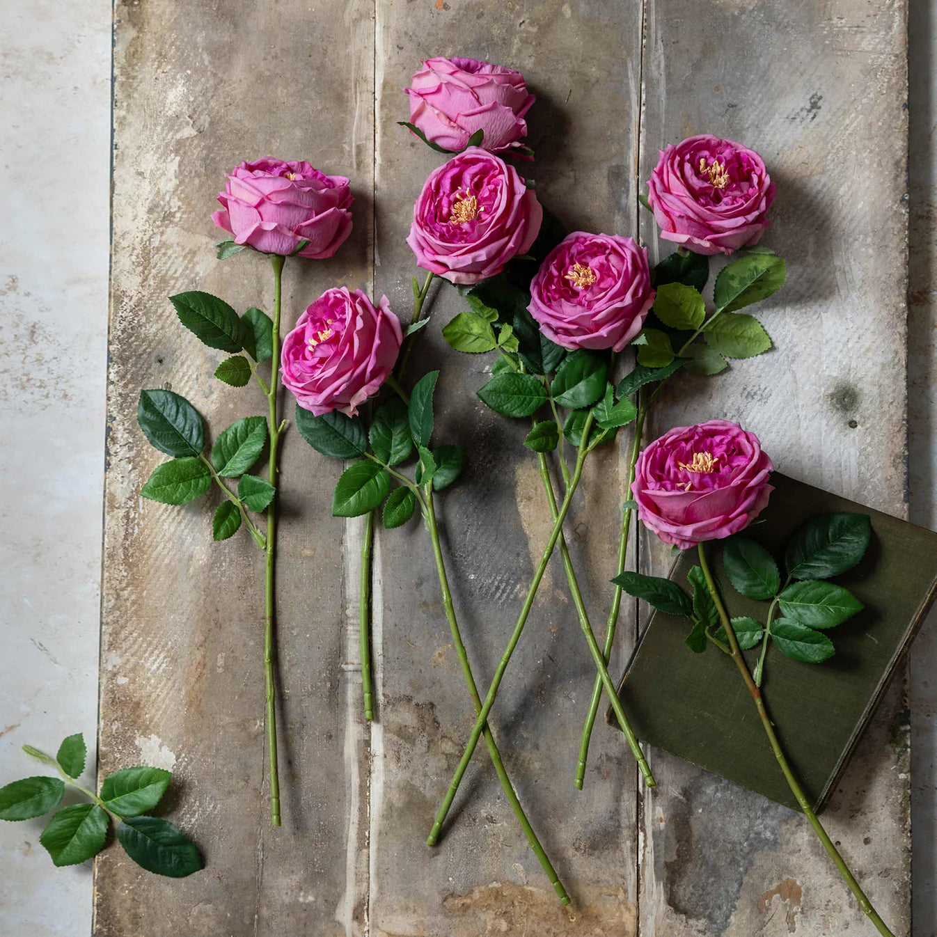 Artificial Real Touch Garden Rose