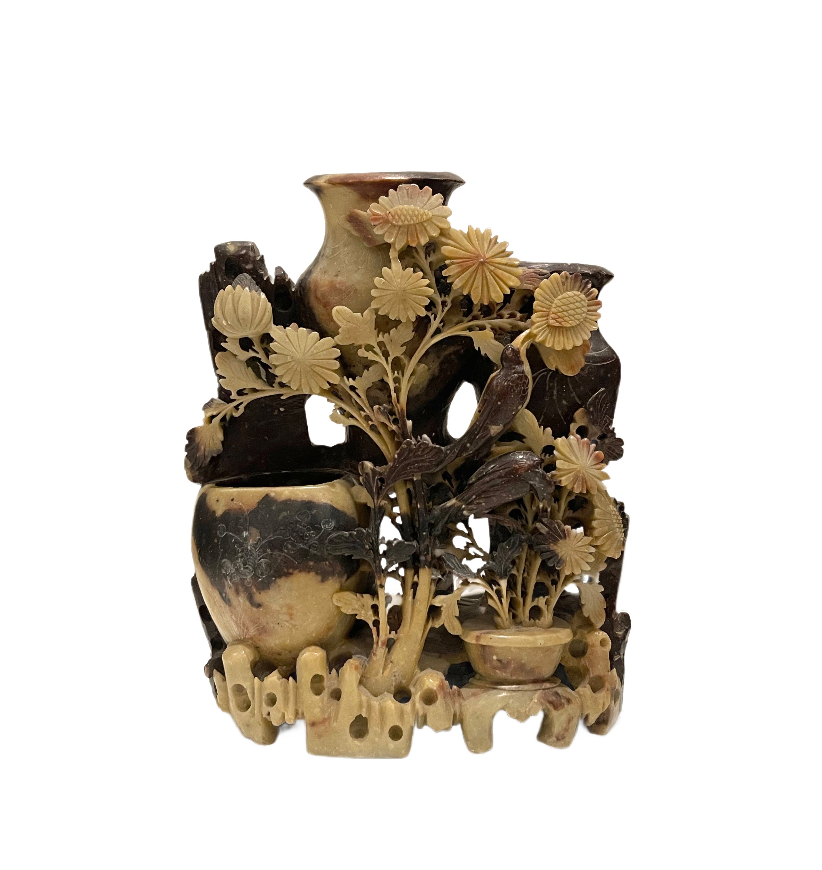 Vintage Soapstone Vase