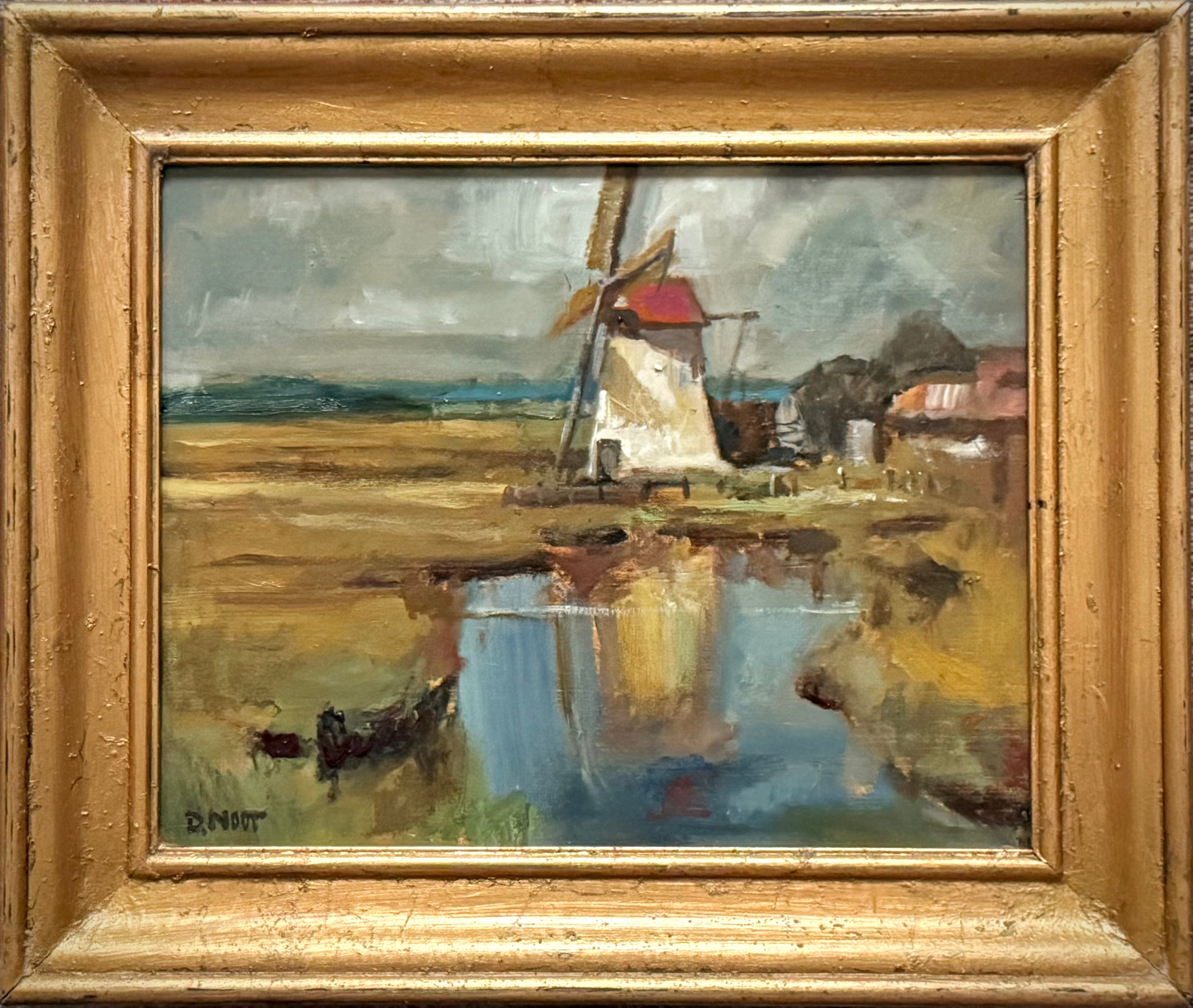 The Old White Windmill