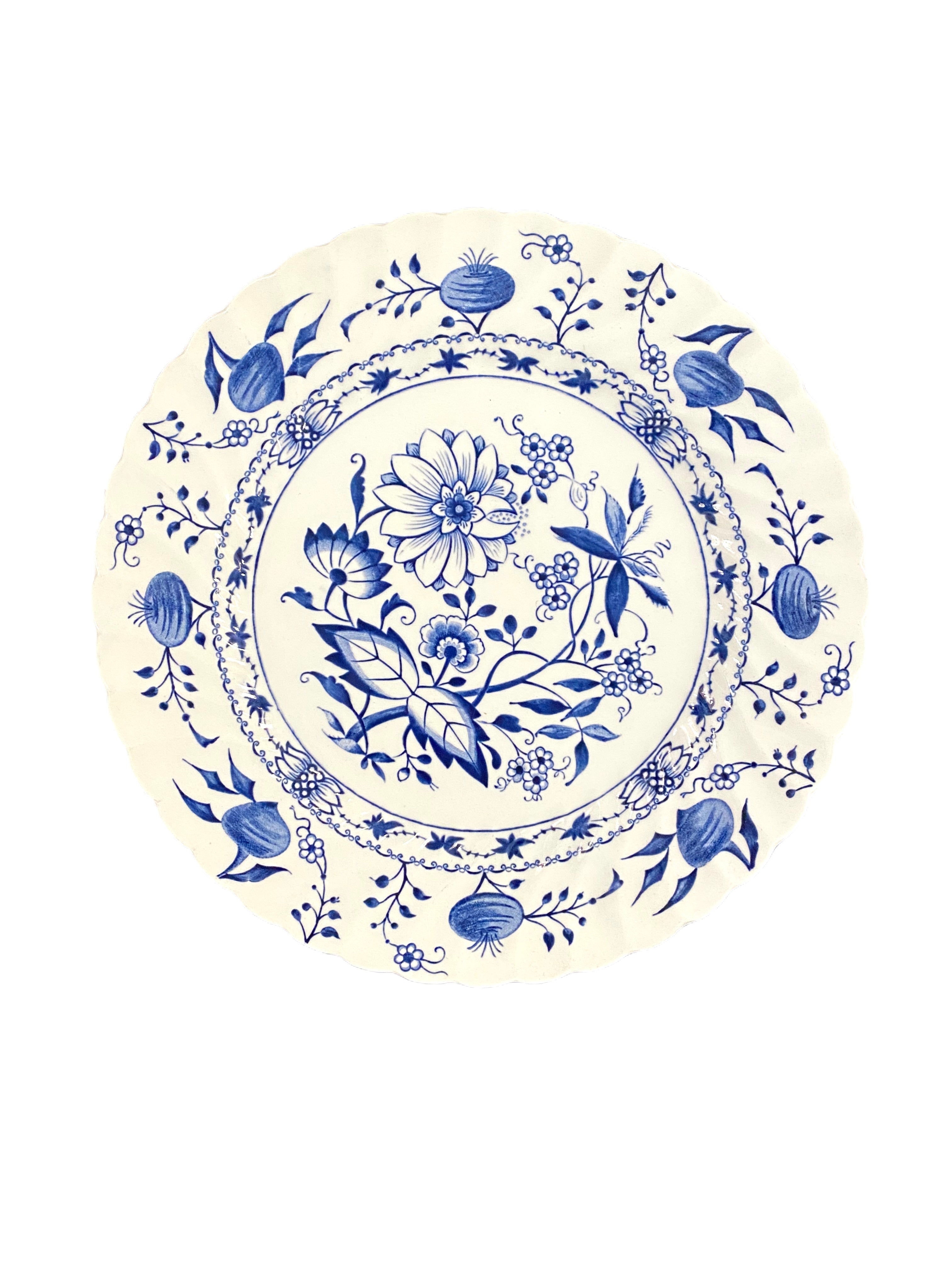 Blue Lily Plates