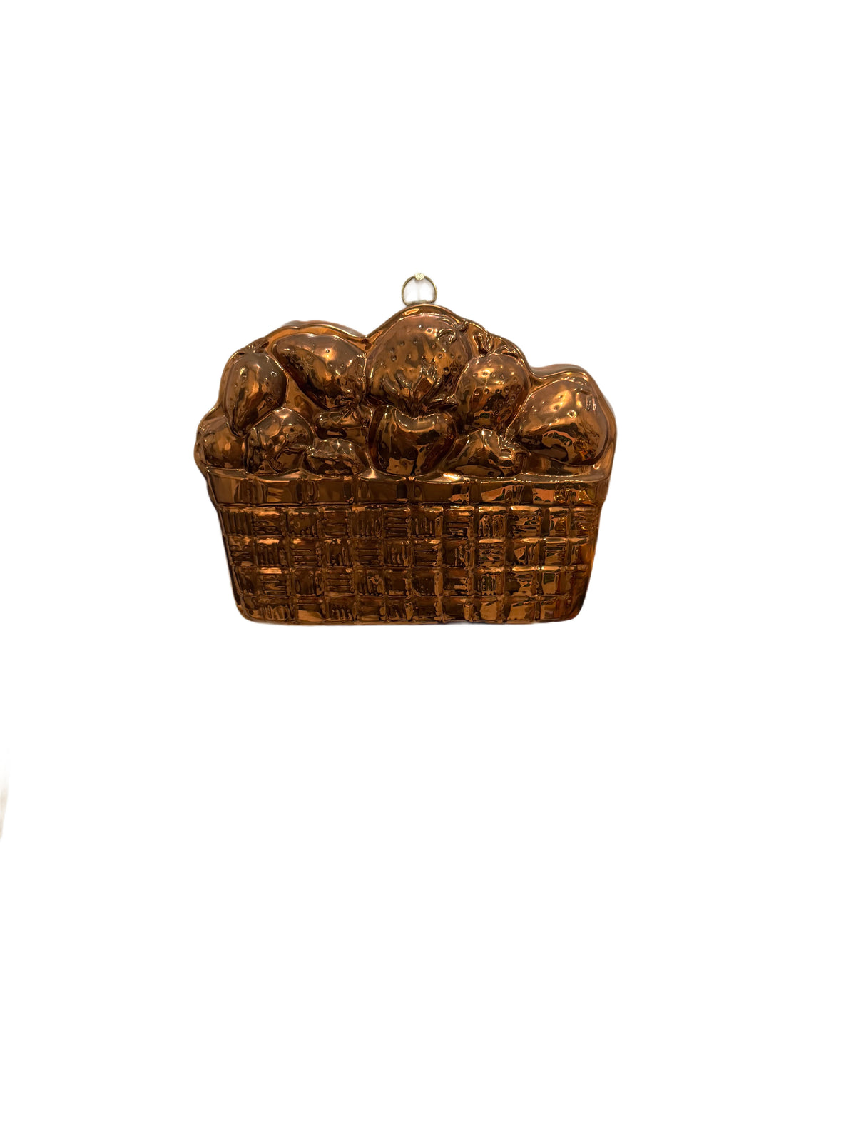 Copper Fruit Basket Mold