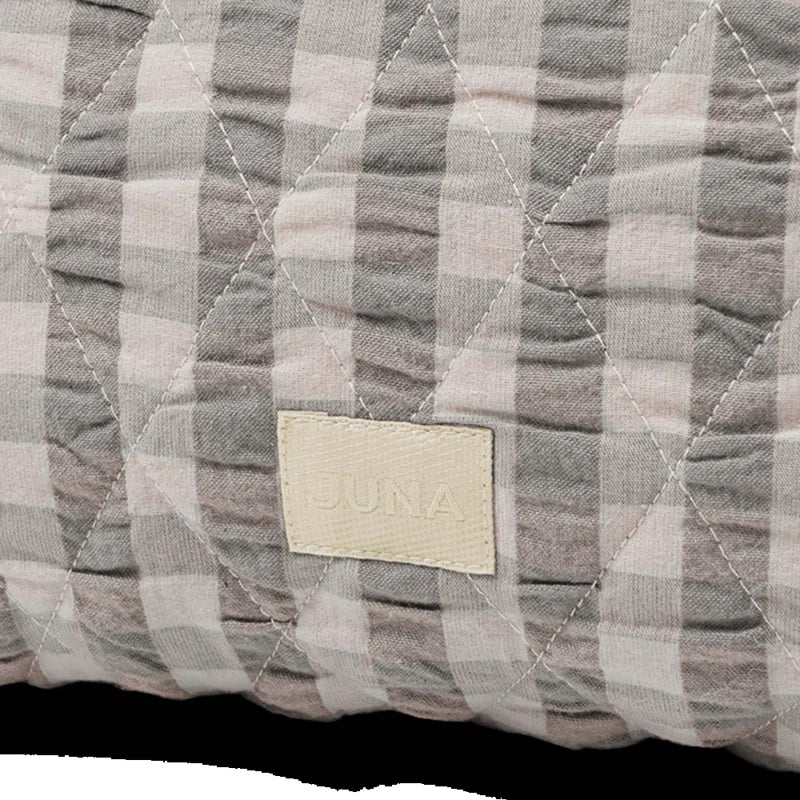 Nola Gingham Makeup Bag