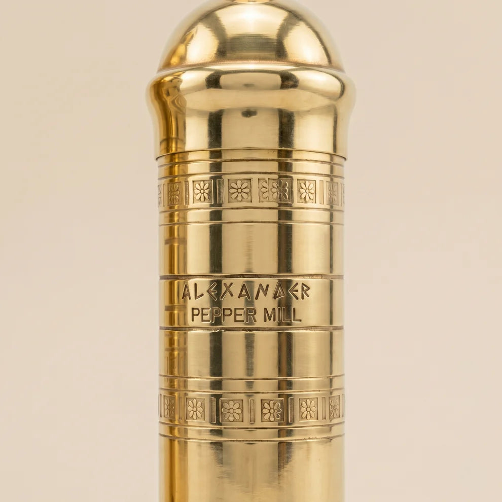 Atlas Brass Salt and Pepper Mills