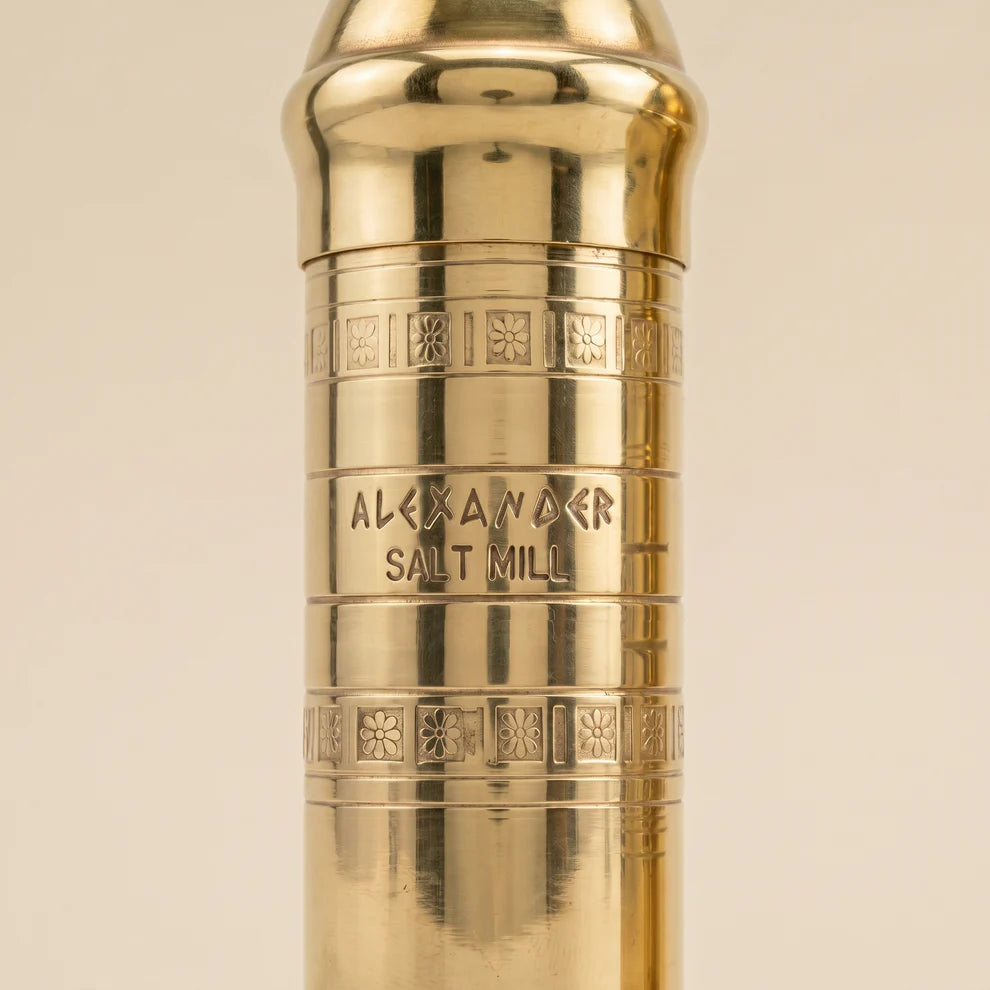 Atlas Brass Salt and Pepper Mills