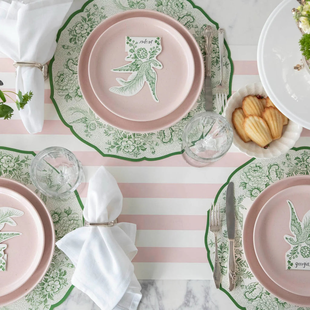 Pink Classic Stripe Runner