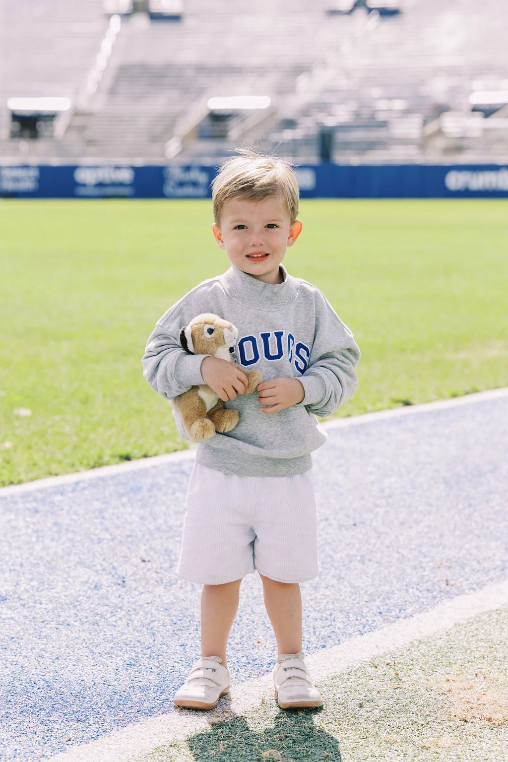 Mini Cougs Mock Neck