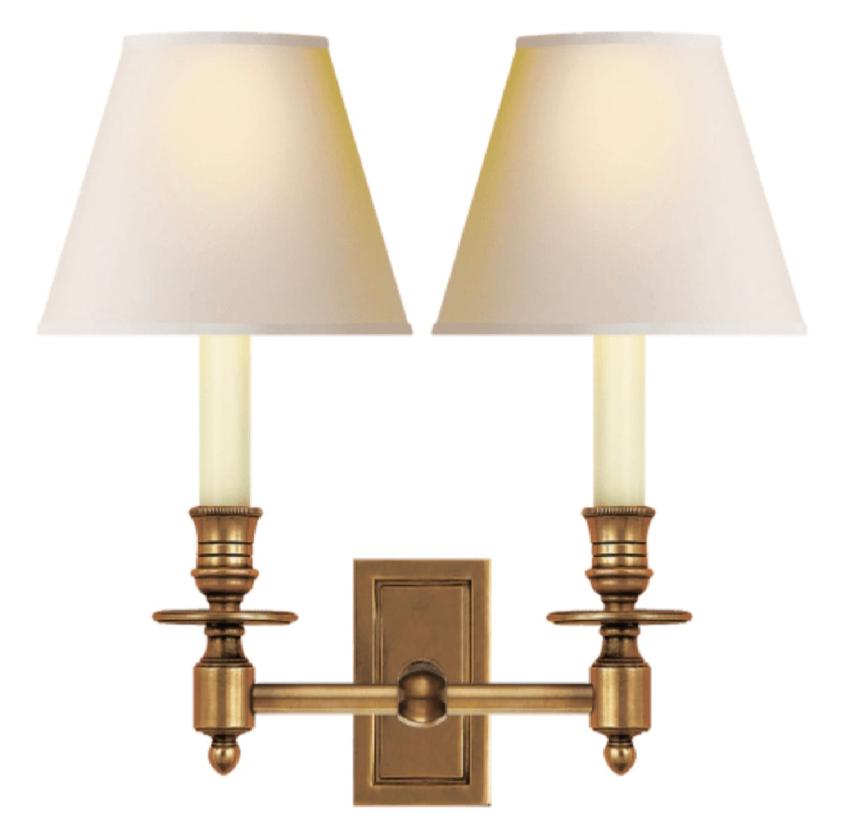 IN STORE French Double Library Sconce
