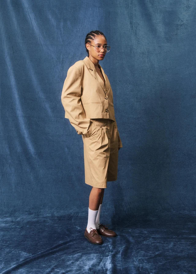 Bermuda Martina Camel Shorts