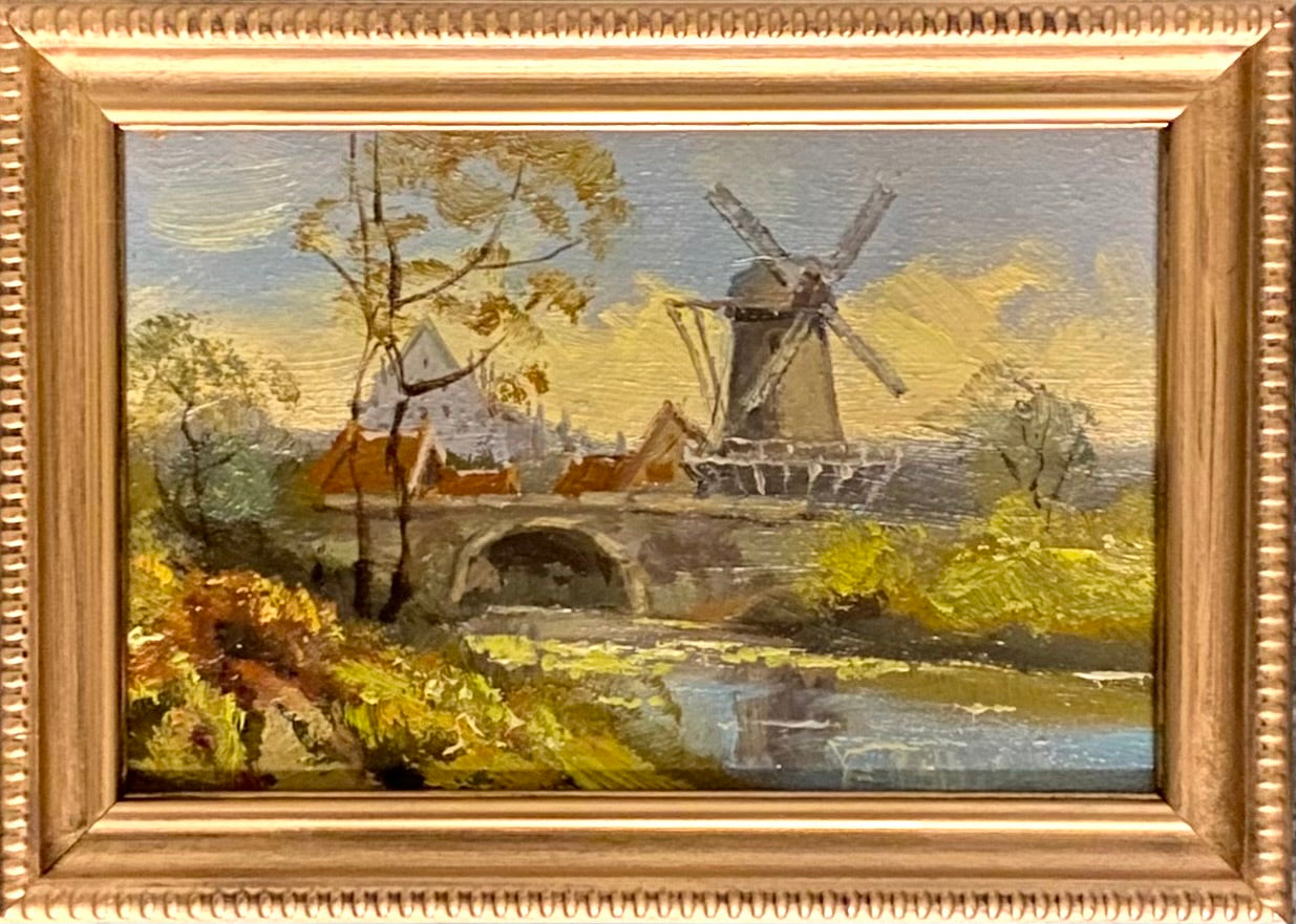 Windmill by the Bridge