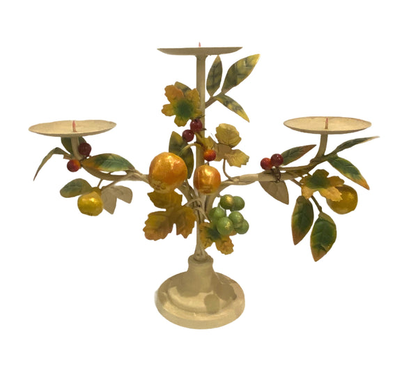 Tole Candleholder