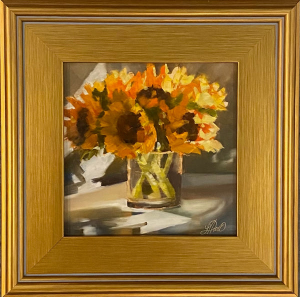 Sunflowers and Shadows