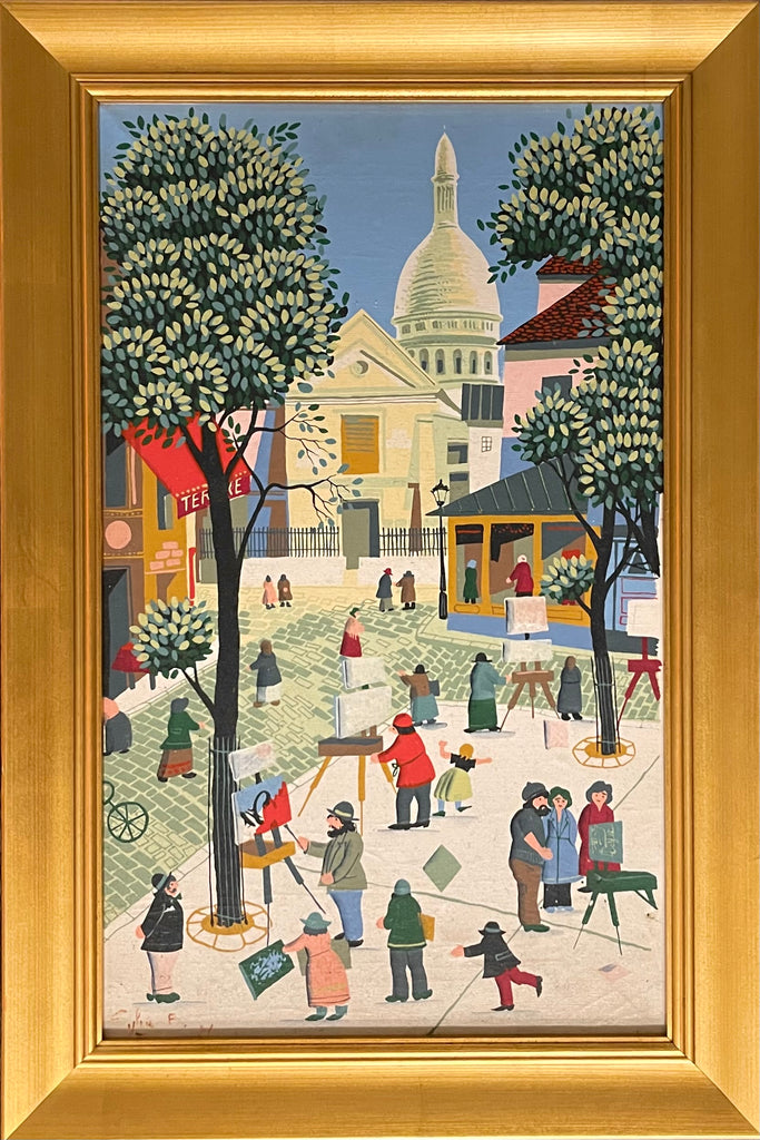 Artists in Paris Folk Art