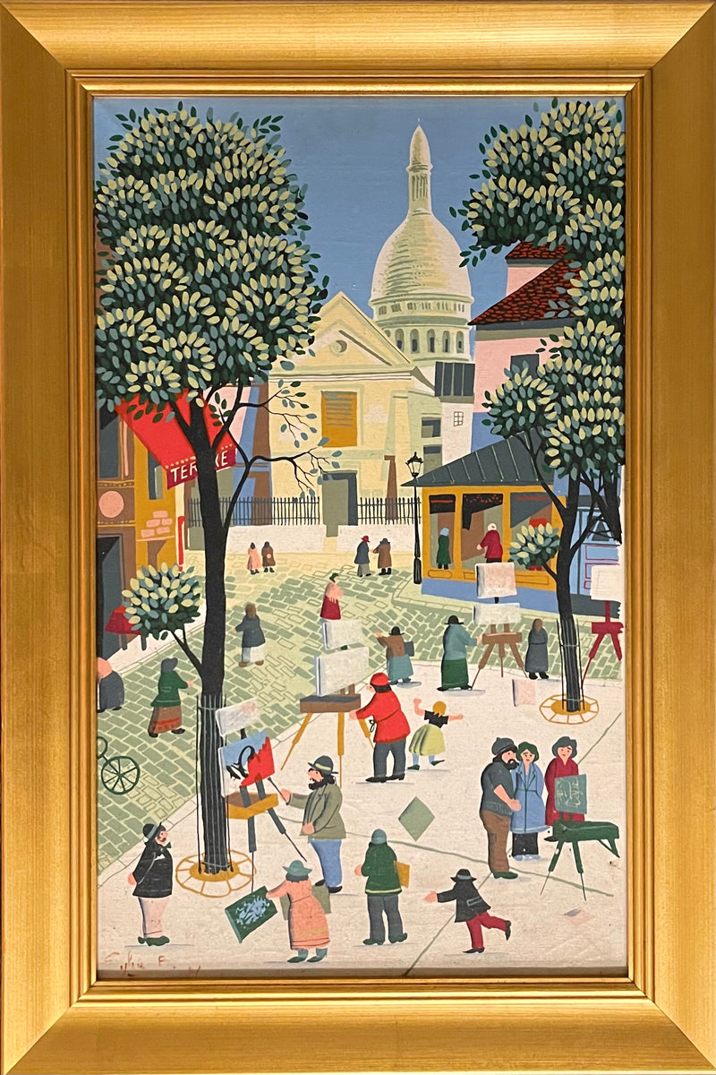 Artists in Paris Folk Art
