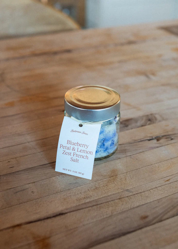 Blueberry and Lemon Zest French Salt - Ballerina Farm