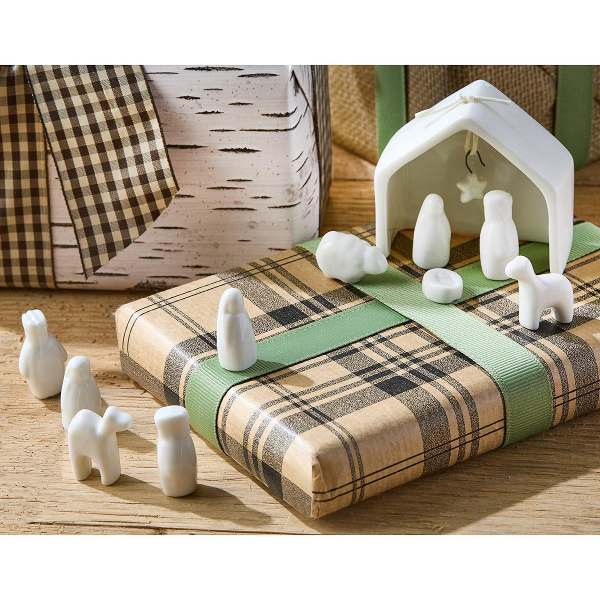 Miniature Nativity Scene Set