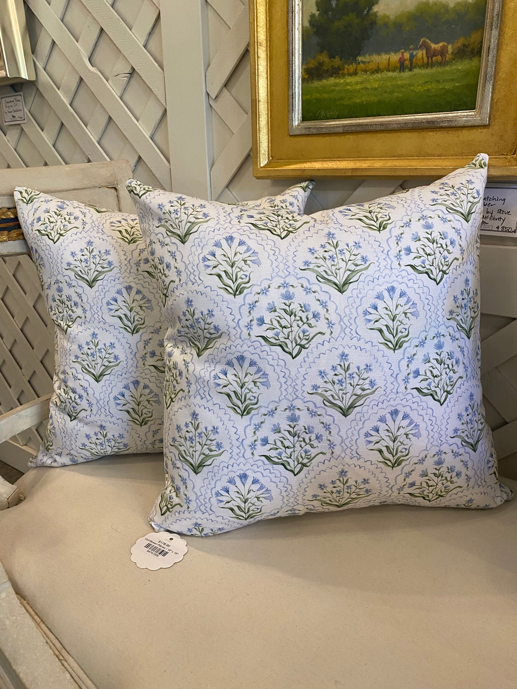Cornflower Pillows