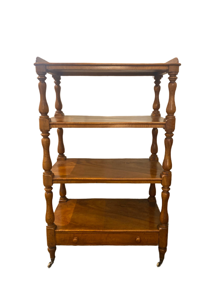 English Solid Wood Etagere