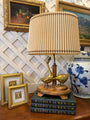 Brass Goose Lamp