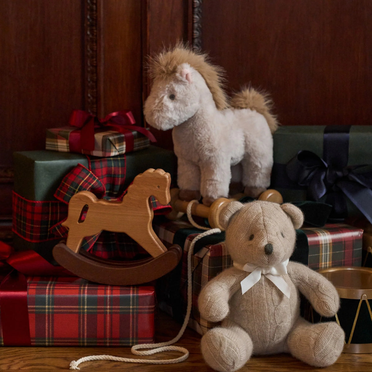 Wooden Toy Horse Rocker