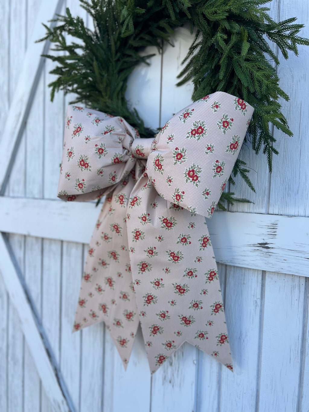 Floral and Berry Bow