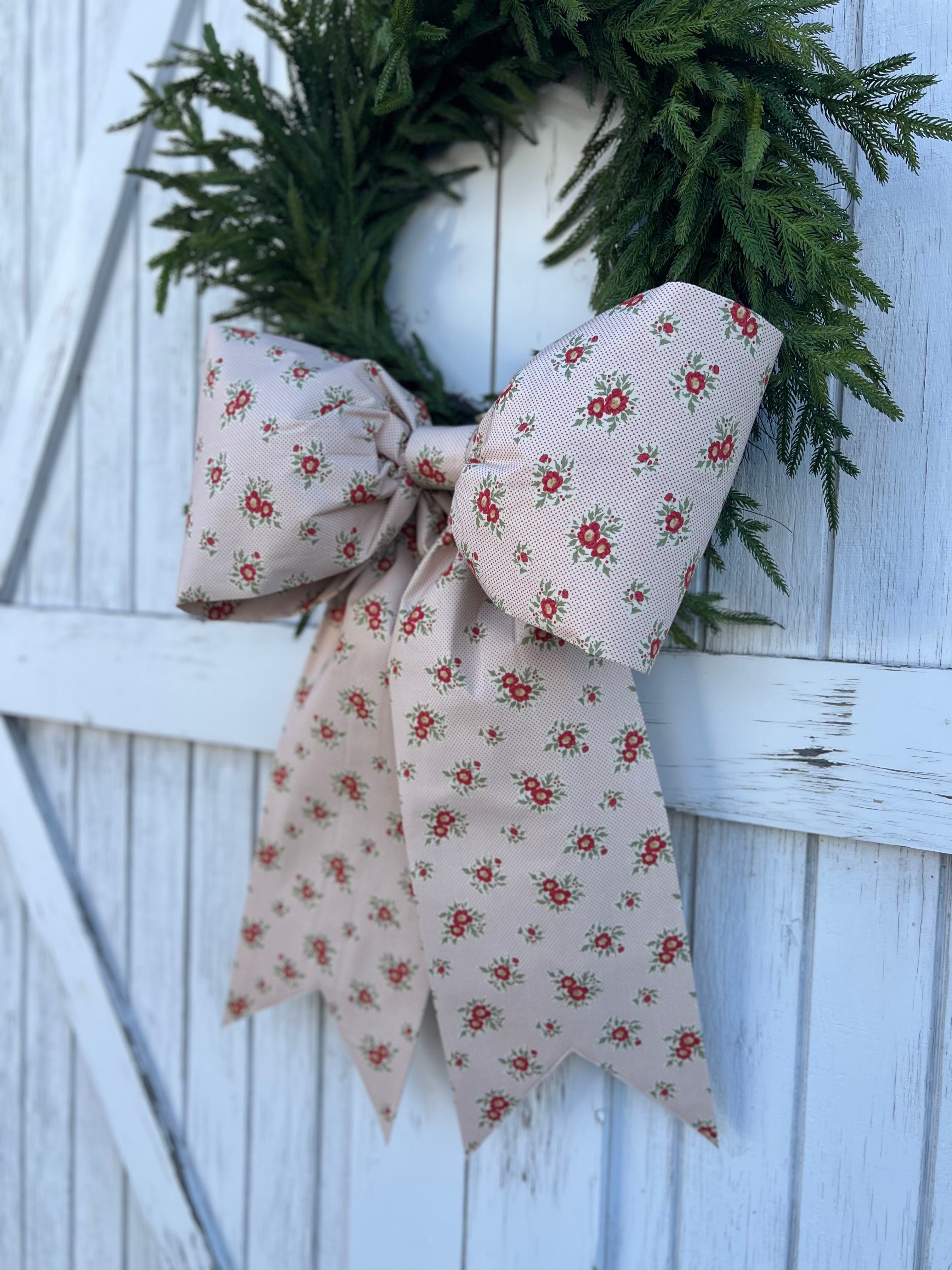 Floral and Berry Bow