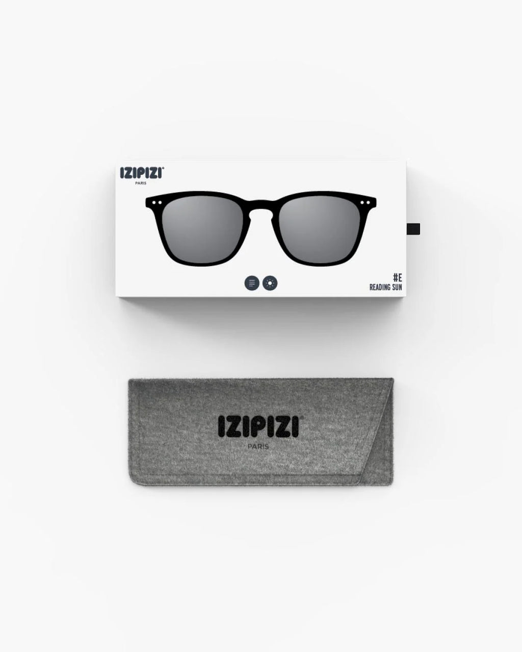 #E Black Reading Sun Glasses