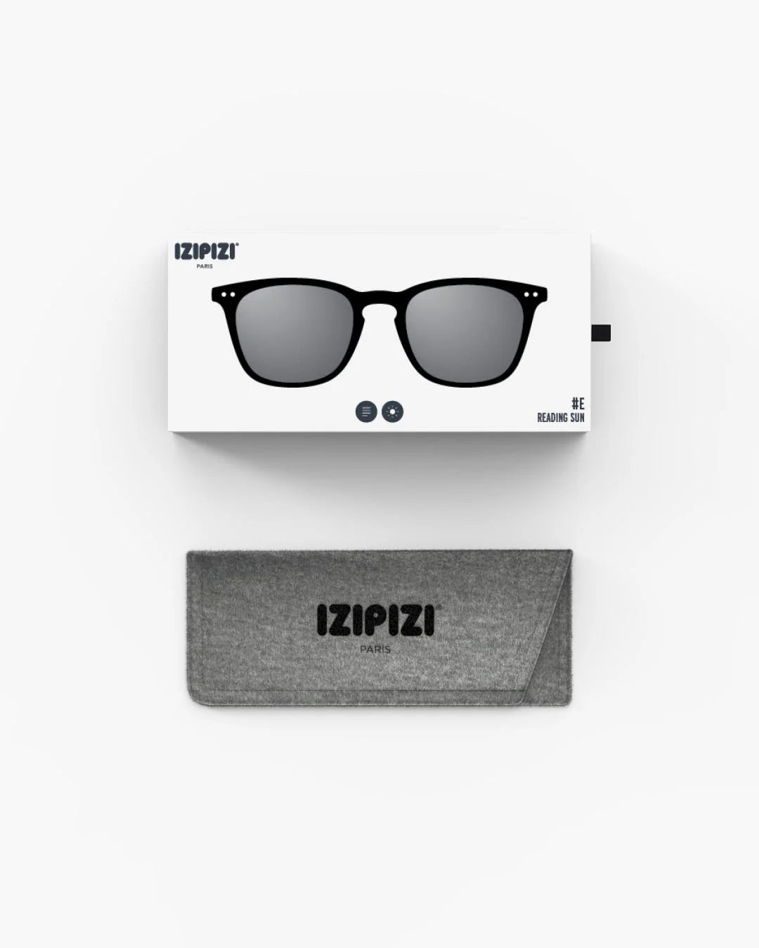 #E Black Reading Sun Glasses