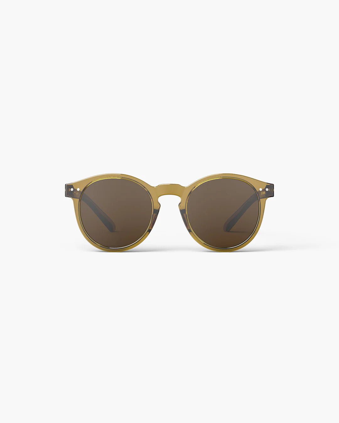 #M Golden Green Sunglasses